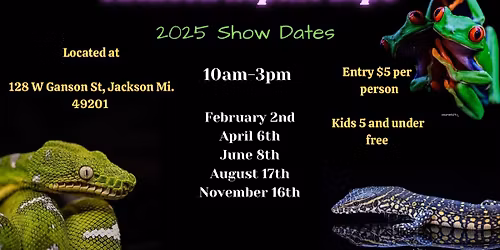 Jackson Reptile Expo November 16th