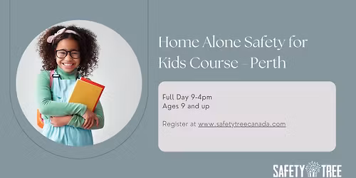 Home Alone Safety for Kids Course - Perth