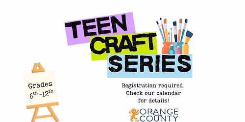 Teen Craft Series at Main: Custom Cork Board