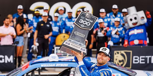 Parking NASCAR Xfinity Series at Charlotte Motor Speedway