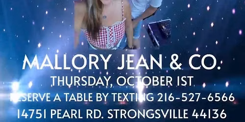 MALLORY & JEAN & CO. RETURNS TO THE LOCAL