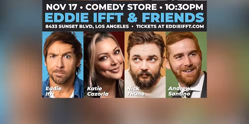 Eddie Ifft at Brad Garretts Comedy Club at MGM Hotel and Casino