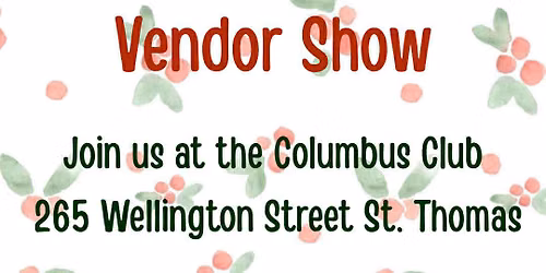 Winter Wonderland Vendor Show