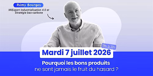 Pourquoi les bons produits ne sont jamais le fruit du hasard ?