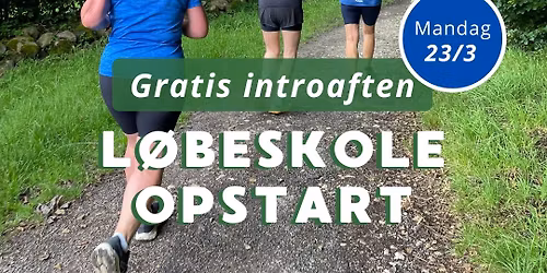 Gratis introaften til l\u00f8beskole i Brede \ud83c\udfc3\ud83c\udfc3\u200d\u2640\ufe0f