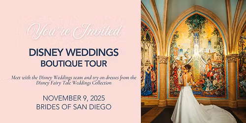 Disney Weddings Boutique Tour: Brides of San Diego