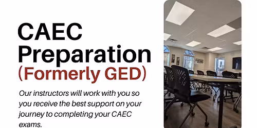 10 Week CAEC (GED) Prep Class