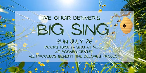 Hive Choir Denver's BIG SING