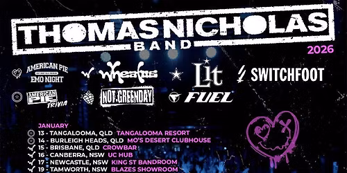 Switchfoot  Lit  Fuel & Thomas Ian Nicholas