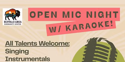 Open Mic Night - with Karaoke