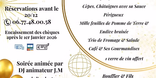 R\u00e9veillon de la saint Sylvestre