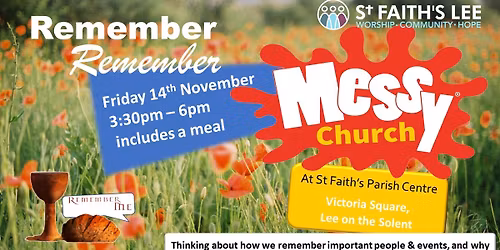 Messy Church November