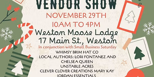 Holiday Vendor show! 