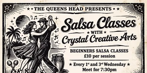 Salsa Dance Classes with Crystal Creative Arts