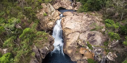Top of Jourama Falls - swim and picnic walk
