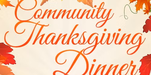 Community thanksgiving dinner 