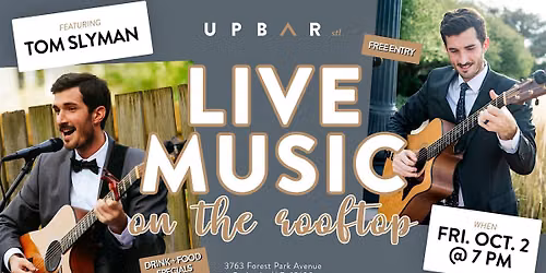 Live Music on the Rooftop ft. Tom Slyman