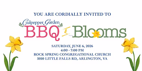 Culpepper Garden's BBQ and Blooms 