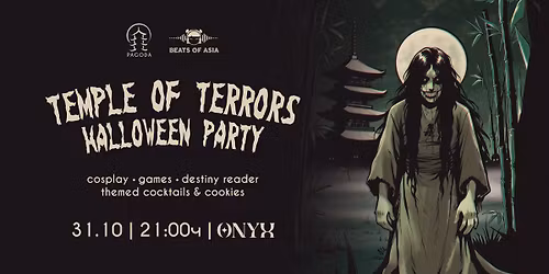 TEMPLE OF TERRORS | PAGODA HALLOWEEN EVENT AT ONYX BAR