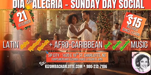 Dia de Alegria - Sunday DAY Latin and Kizomba Social 