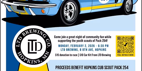 Adult Pinewood Derby