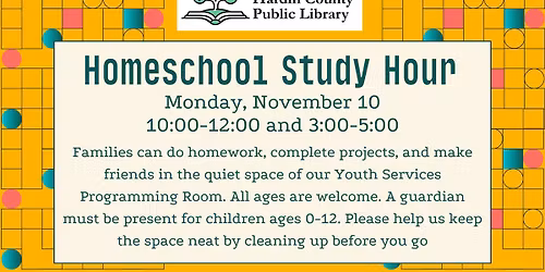 Homeschool Study Hour