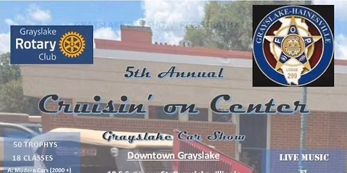 Cruisin on Center Grayslake Car Show 