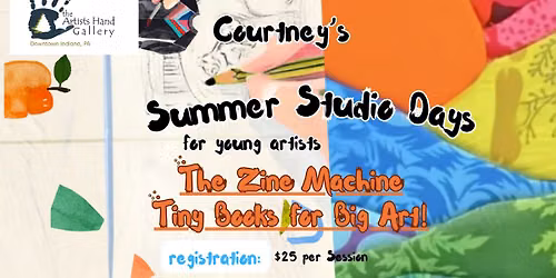 First Summer Studio Day - The Zine Machine