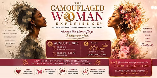 The Camouflaged Woman Experience\u2122 Houston 2026