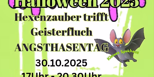 Halloween 2025 - Angsthasentag am Spukhaus