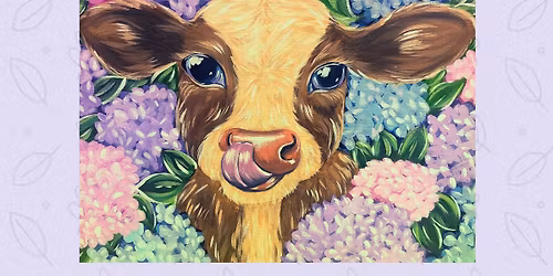 Baby Cow Paint Party 