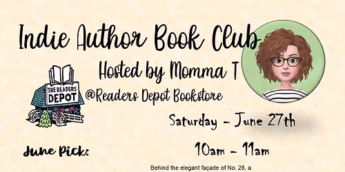 Indie Author Book Club - June Meeting