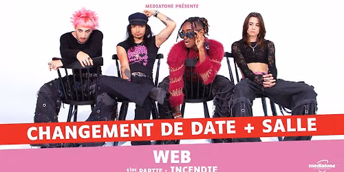WEB + INCENDIE en concert au Rock'n Eat