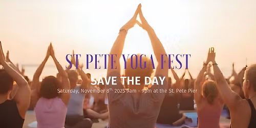 St Pete Yoga Fest at the St. Pete Pier