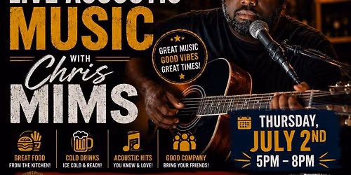 Chris Mims Live at the Legion 92