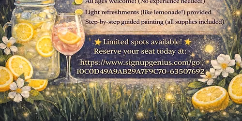 Firefly Paint & Sip Night