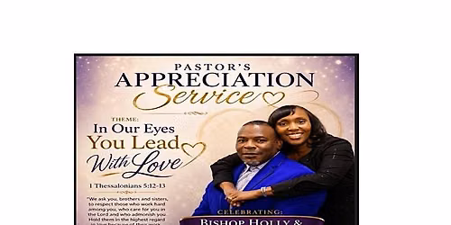 Word of God Christian Center Pastor's Appreciation Banquet