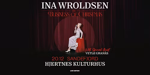 Ina Wroldsen - The Business of Christmas \/\/ Hjertnes kulturhus