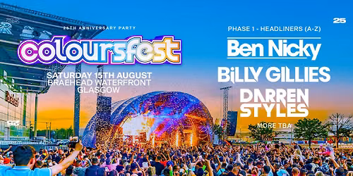 Coloursfest 25th Anniversary Party