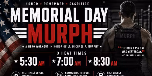 Memorial Day Murph 2026