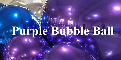Purple Bubble Ball at the Mount Vernon Elks Lodge #1604