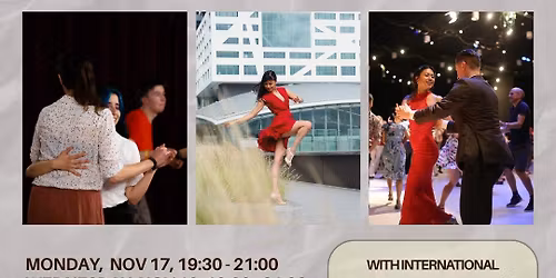 Balboa workshops with international teacher Natalia Rueda, Wageningen