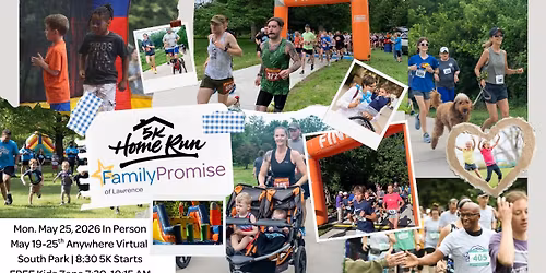 5K Home Run benefiting Family Promise of Lawrence