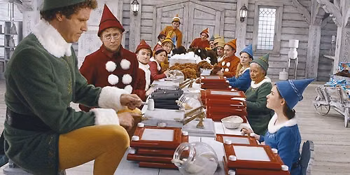 Movies in the Yard... ELF!