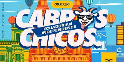 Cabros Chicos: Ecuadorian Independence | Reggaeton  Latin Dance Party (18+)