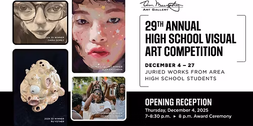 Tim Murphy Art Gallery: 29th Annual High School Visual Art Competition