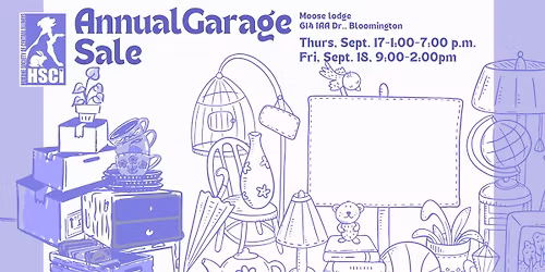 HSCI Garage Sale 2026