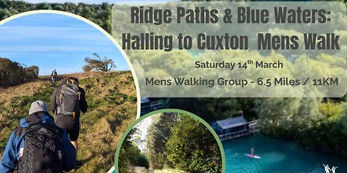 Kent Mens Walking Group \u2013 Ridge Paths & Blue Waters: Halling to Cuxton Walk