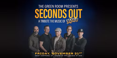 Genesis Tribute Seconds Out at the Green Room W. Hartford