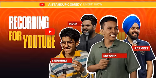 Standup Comedy Lineup For Taping Youtube